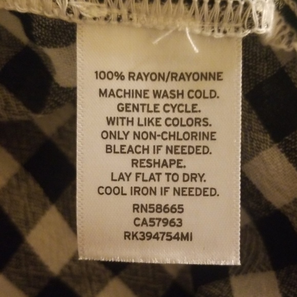 NEW Abound checked shirt XXS - Picture 5 of 5